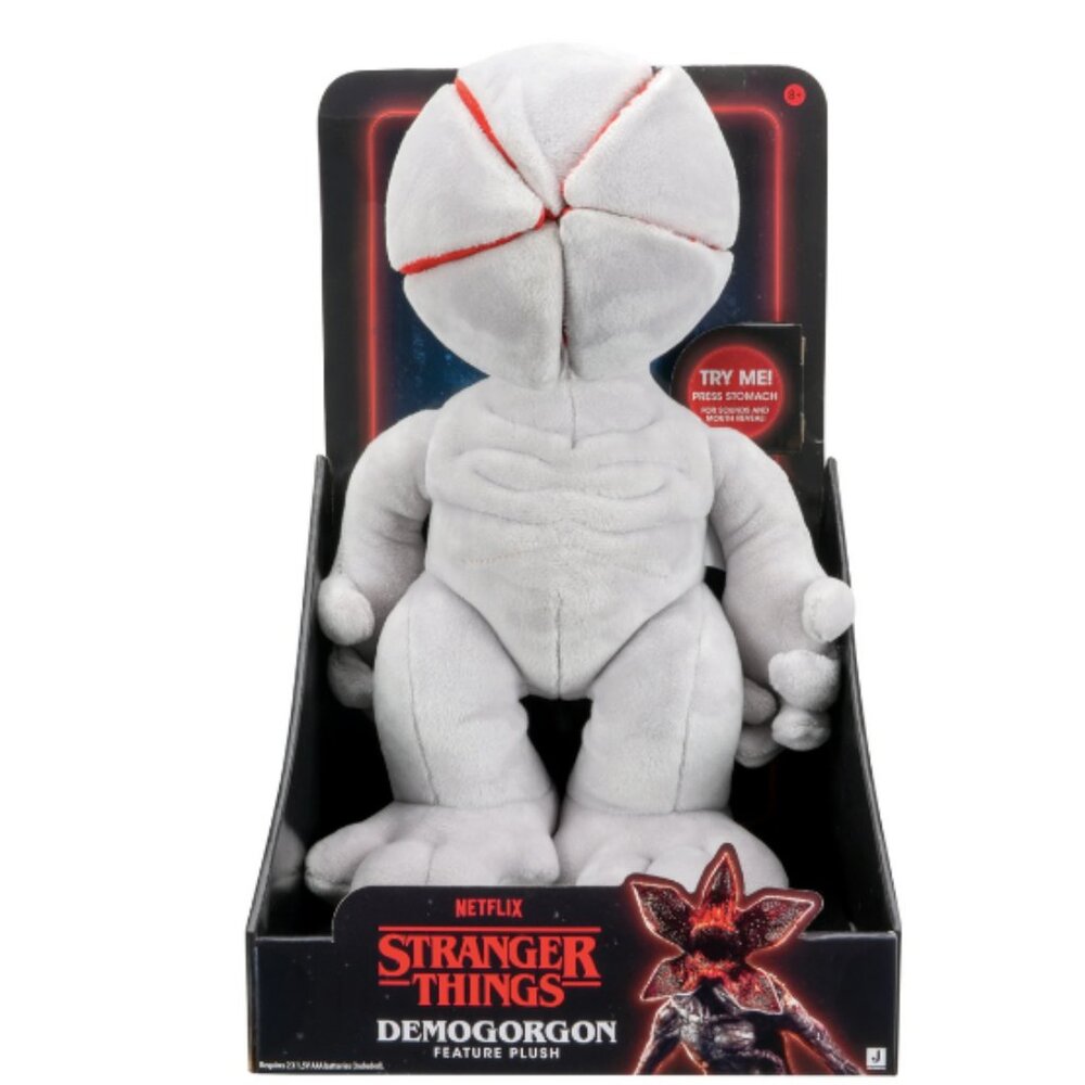 2025 Stranger Things Demogorgon 12" Feature Plush with Opening Mouth & Sounds